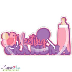 Meeting Grandma Title SVG Cutting Files Meeting Grandma Title SVG Cutting Files