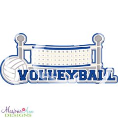 Volleyball 1 Title SVG Cutting Files Volleyball 1 Title SVG Cutting Files